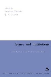 bokomslag Genre and Institutions