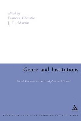 bokomslag Genre and Institutions
