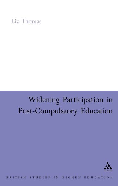 bokomslag Widening Participation in Post-Compulsory Education