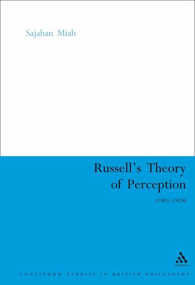 Sajahan Miah - Russell's Theory of Perception, Inbunden