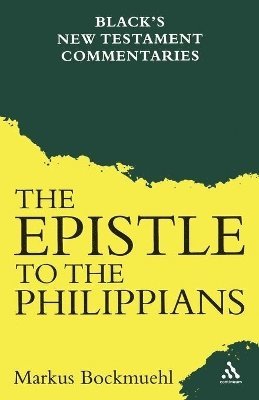 bokomslag The Epistle to the Philippians