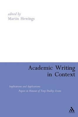 bokomslag Academic Writing in Context