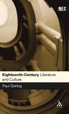 Paul Goring - Eighteenth-Century Literature and Culture, Inbunden