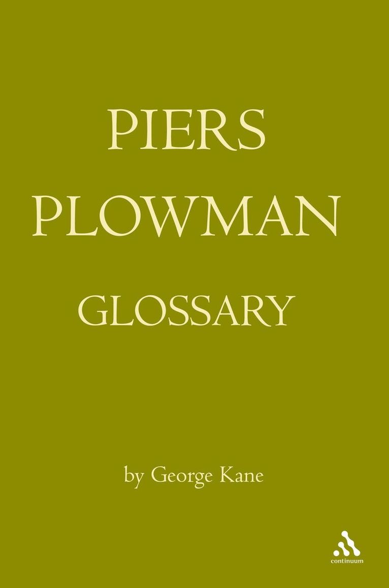Piers Plowman Glossary