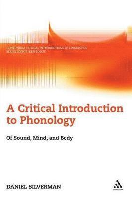 bokomslag Critical Introduction to Phonology