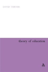 bokomslag Theory of Education