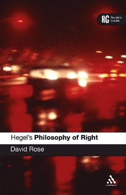 bokomslag Hegel's 'Philosophy of Right'