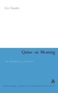 bokomslag Quine on Meaning