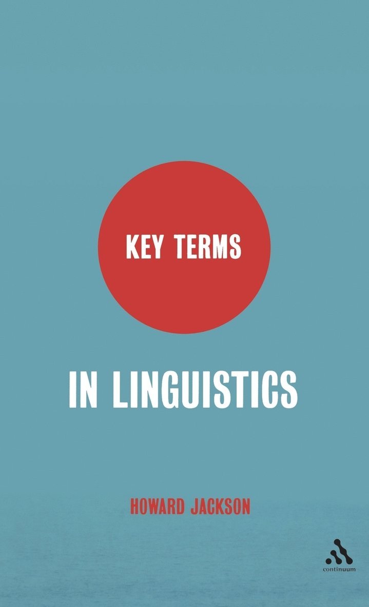 Key Terms in Linguistics 1