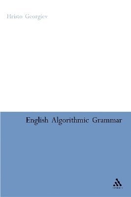 bokomslag English Algorithmic Grammar