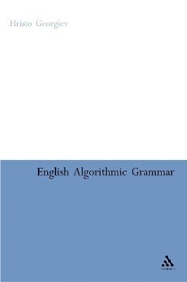 bokomslag English Algorithmic Grammar