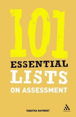 bokomslag 101 Essential Lists on Assessment