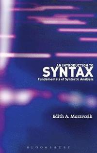 bokomslag An Introduction to Syntax