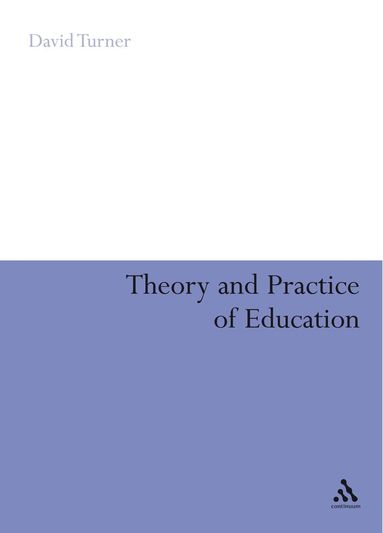 bokomslag Theory and Practice of Education