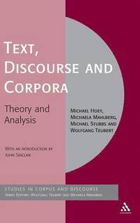 bokomslag Text, Discourse and Corpora