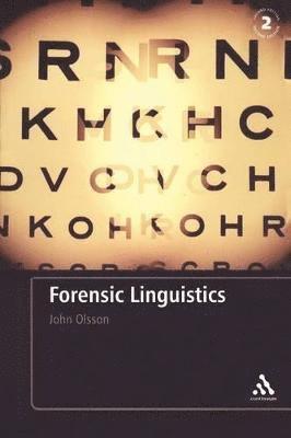 John Olsson - Forensic Linguistics, Häftad