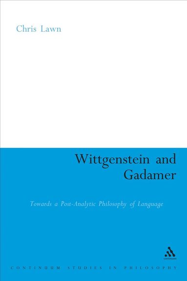 bokomslag Wittgenstein and Gadamer