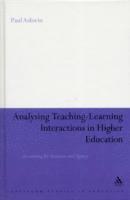 bokomslag Analysing Teaching-Learning Interactions in Higher Education