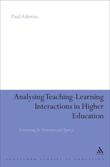 bokomslag Analysing Teaching-Learning Interactions in Higher Education