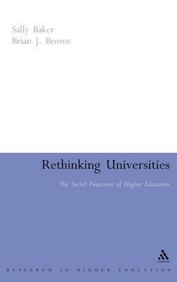 bokomslag Rethinking Universities