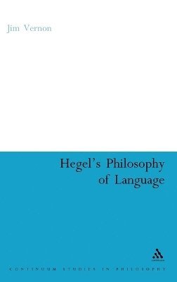 bokomslag Hegel's Philosophy of Language