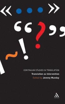 Jeremy Munday, Jeremy Etc Munday, Etc Munday, Jeremy - Translation as Intervention, Inbunden
