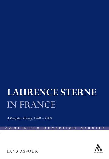 Lana Asfour - Laurence Sterne in France, Inbunden
