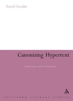 bokomslag Canonizing Hypertext