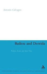 bokomslag Badiou and Derrida