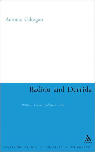 bokomslag Badiou and Derrida