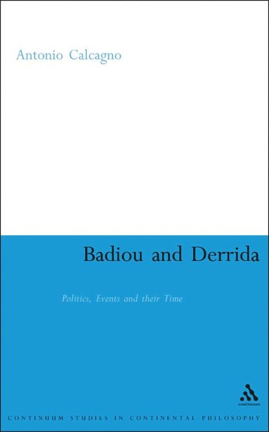 bokomslag Badiou and Derrida