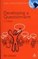 Bill Gillham, Bill Gillham - Developing a Questionnaire, Häftad