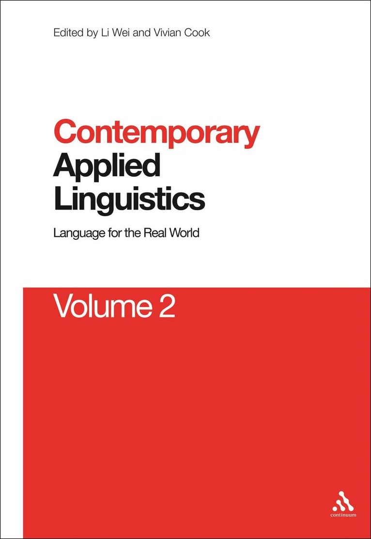 Li Wei, Vivian Cook - Contemporary Applied Linguistics Volume 2, Inbunden