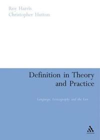 bokomslag Definition in Theory and Practice