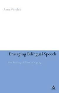 bokomslag Emerging Bilingual Speech