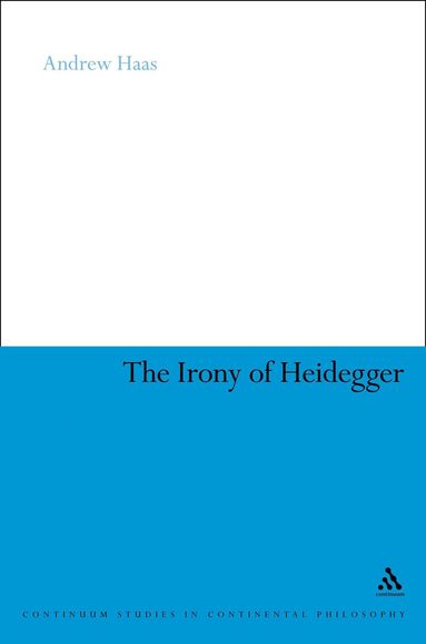 bokomslag Irony of Heidegger