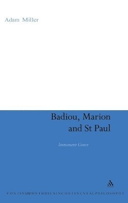 bokomslag Badiou, Marion and St Paul