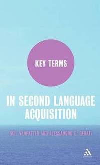 bokomslag Key Terms in Second Language Acquisition