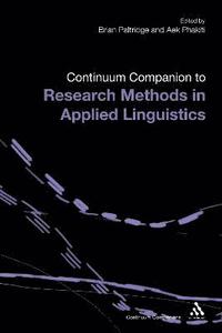bokomslag Continuum Companion to Research Methods in Applied Linguistics