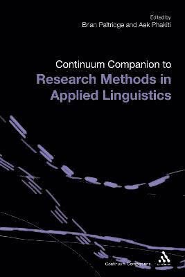 Continuum Companion to Research Methods in Applied Linguistics 1