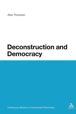 bokomslag Deconstruction and Democracy