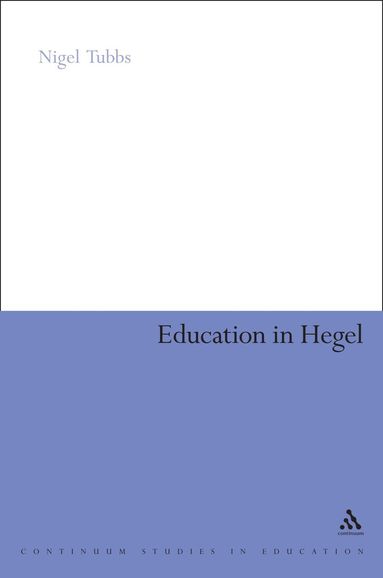 bokomslag Education in Hegel