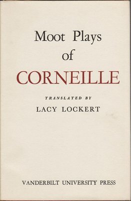 bokomslag Moot Plays of Corneille