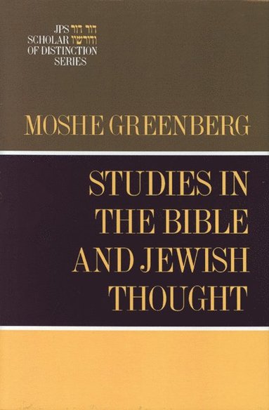 bokomslag Studies in the Bible and Jewish Thought