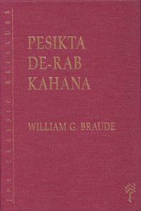 bokomslag Pesikta De-Rab Kahana