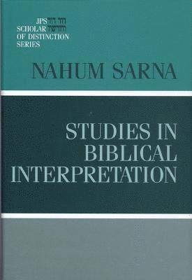 Studies in Biblical Interpretation 1