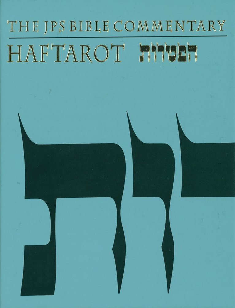 The JPS Bible Commentary: Haftarot 1