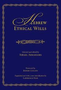 bokomslag Hebrew Ethical Wills
