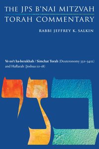bokomslag Ve-zo't Ha-berakhah / Simchat Torah (Deuteronomy 33:1-34:12) and Haftarah (Joshua 1:1-18)