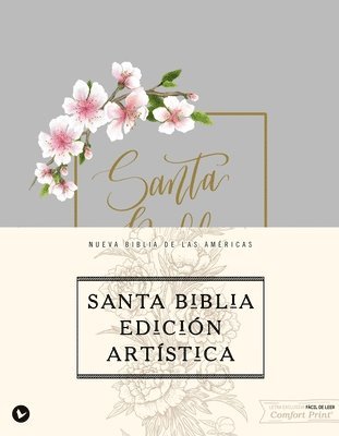 bokomslag Nbla, Santa Biblia, Edición Artística, Tapa Dura/Tela, Arte Con Bordes Dorados, Palabras de Jesús En Rojo, Comfort Print